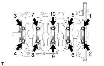 Toyota Rav4. Aca30, 33, 38 Gsa33 Zsa30, 35.3Zr-Fae Engine Mechanical.Engine.Cylinder Block  Disassembly